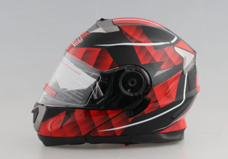 BFR Modular Motorcycle Helmet – Red