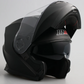 BFR Modular Flip-Up Motorcycle Helmet- Graphic Matte Black